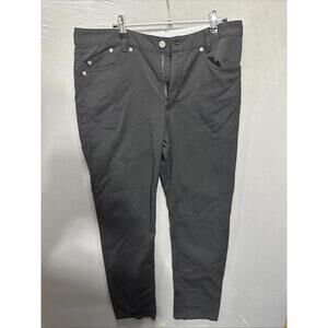 Outlier Slim Dungarees Schoeller Workcloth Canvas 5 Pkt Pants Black Size 34